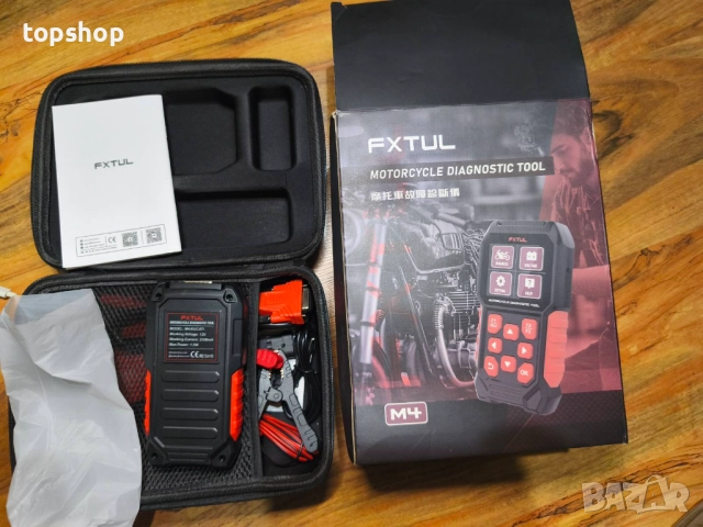 ЧИСТО НОВ FXTUL M4-DUCATI  Усъвършенстван диагностичен инструмент за мотоциклети Ducati, снимка 4 - Аксесоари и консумативи - 51872123