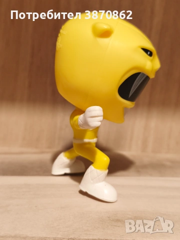Burger King 2018 Yellow Ranger Power Rangers Figure, снимка 2 - Колекции - 53168990
