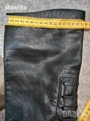 Дамски ботуши естествена кожа номер 37/38, снимка 14 - Дамски ботуши - 43179275