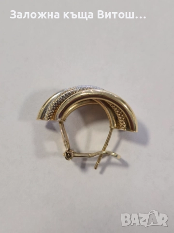 Златни обеци 14к 4.69гр., снимка 5 - Обеци - 51692103