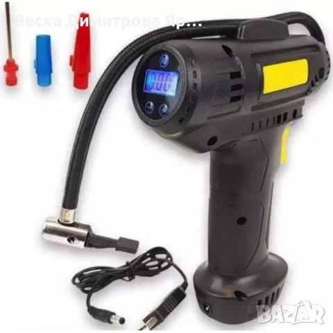 🚗 Безжичен дигитален компресор за автомобил, снимка 4 - Аксесоари и консумативи - 51203335