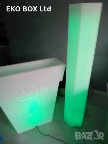 Уникални светещи саксии за дома, градината, заведения, лятни градини!!, снимка 5 - Саксии и кашпи - 26427564