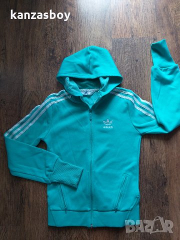 Adidas Essential 3-Stripes - страхотно дамско горнище КАТО НОВО, снимка 4 - Спортни екипи - 33280724