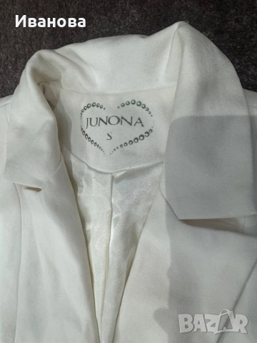 Дамско сако ЮНОНА, размер S, снимка 3 - Сака - 51787995
