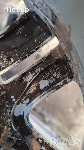 ОРИГИНАЛНИ ДЖАНТИ ЗА ФОЛСВАГЕН 5Х100Х57.1-15 ЦОЛА, снимка 7 - Гуми и джанти - 53254452