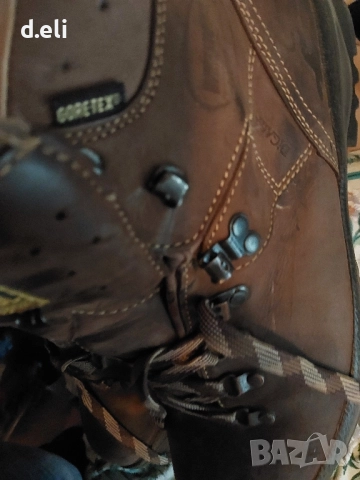 Три вида боти. Meindl Active Gore-Tex Bugatti. Original. Size 43-44 100% Кожа, снимка 8 - Мъжки боти - 34209018