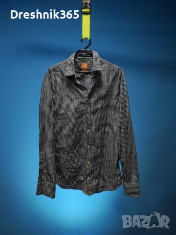 Hugo Boss Риза/Мъжка M, снимка 1 - Ризи - 38291362