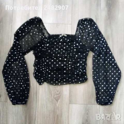 Къса дамска блуза, снимка 2 - Корсети, бюстиета, топове - 51125697