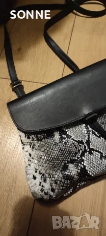 Catwalk - Змийска кожа дамска чанта, снимка 8 - Чанти - 47707642