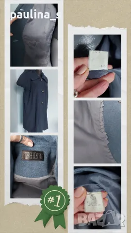 Винтидж аутлет / Рядка находка! / "Sonnblick landhouse" moden / Палто от вълна и кашмир , снимка 10 - Палта, манта - 49193087