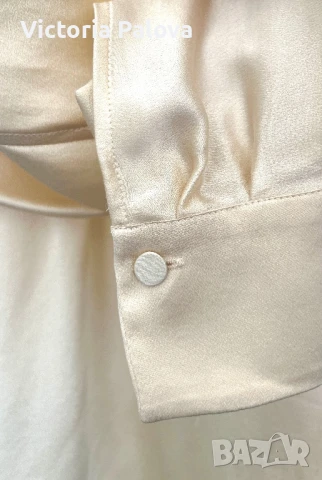 LUXURY копринена блуза/риза VINCE., снимка 11 - Ризи - 51424339