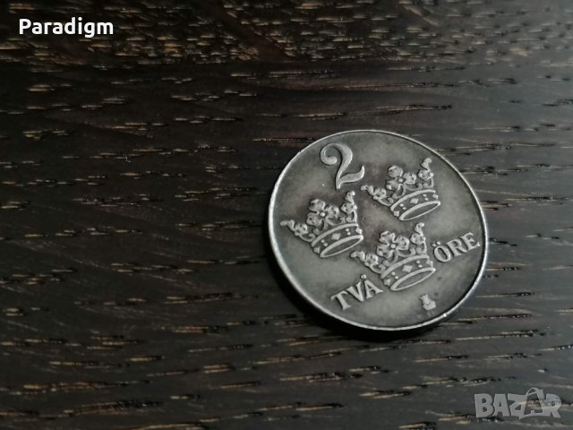 Монета - Швеция - 2 оре (матричен гланц) | 1950г., снимка 5 - Нумизматика и бонистика - 27382117