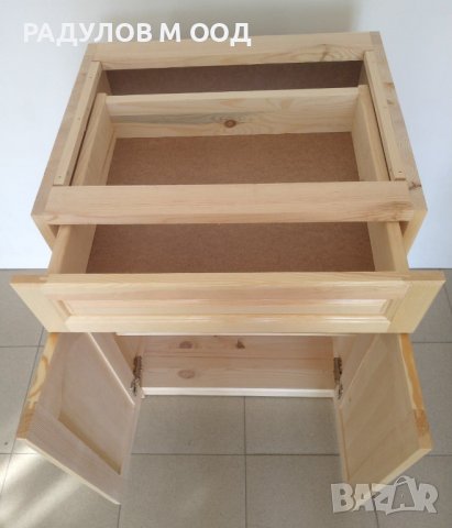  Кухненски шкаф с чекмедже чам долен ред 60 см / 30501, снимка 4 - Шкафове - 37706933