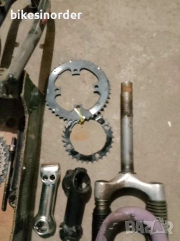 Много части останали от различни проекти или ъпгрейди , снимка 3 - Части за велосипеди - 53076206