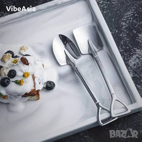 Комплект 4 бр. малки лъжички/Арт лъжици, снимка 2 - Прибори за хранене, готвене и сервиране - 43302706