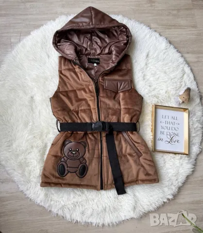 дамски елек Teddy bear , снимка 9 - Елеци - 50425861