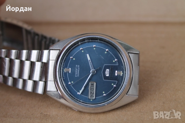 Японски мъжки часовник ''Seiko 5'' , снимка 4 - Мъжки - 52630419