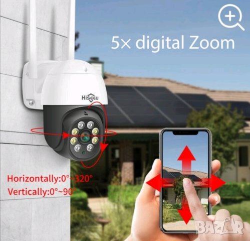 Водоустойчива външна камера с нощно заснемане , снимка 9 - HD камери - 43486148