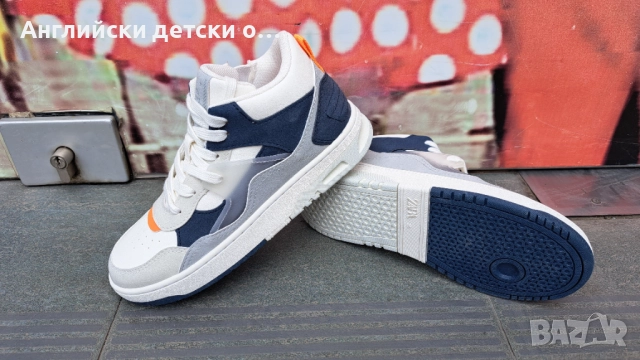 Английски детски кецове-Zara, снимка 5 - Детски обувки - 51496240