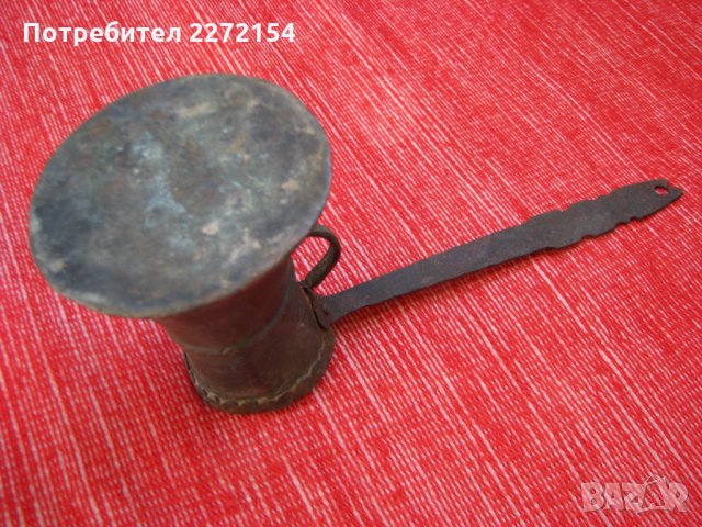 Османско джезве-1816г, снимка 3 - Антикварни и старинни предмети - 28633384