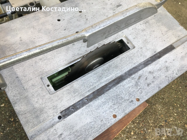 циркуляр с борапарат на марката "Inca", снимка 5 - Триони и циркуляри - 53356266