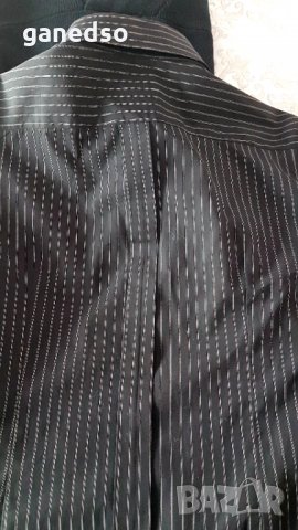 Черна Испанска риза, в рае, на ZARA, L размер , снимка 2 - Ризи - 35448285