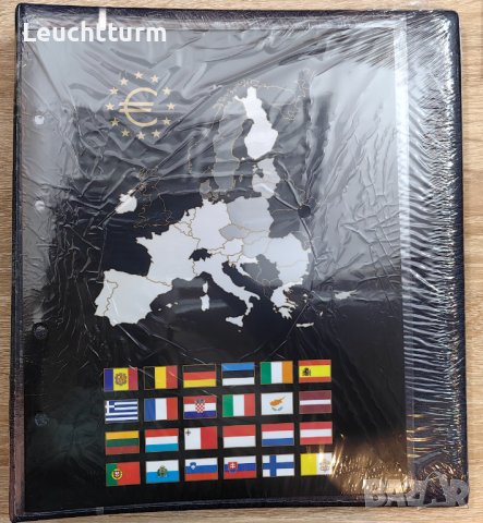 албум за монети OPTIMA с включени 5 листа за 25 сета Евромонети, снимка 4 - Нумизматика и бонистика - 43167511