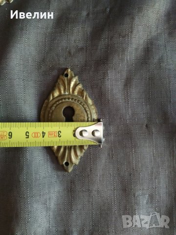 четири бронзови елемента,обкови , снимка 3 - Антикварни и старинни предмети - 32819043