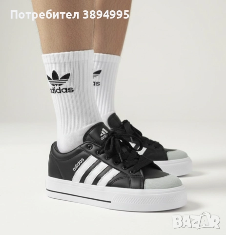 Мъжки маратонки: ADIDAS 12610 (2 ЦВЯТ), снимка 2 - Маратонки - 52553796