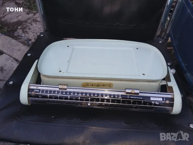 бебешко кантарче антикварно, снимка 2 - Антикварни и старинни предмети - 50331547