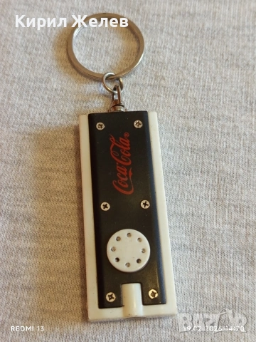 Рекламен ключодържател COCA COLA с фенерче за КОЛЕКЦИЯ ДЕКОРАЦИЯ 41756