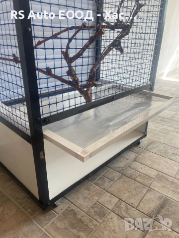 Клетка за птици - ръчно производство , снимка 4 - За птици - 50690404