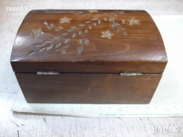 Кутия дървена резбована - 3, снимка 4 - Други ценни предмети - 43009282