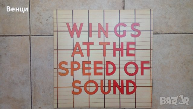Грамофонна плоча  WINGS AT THE SPEED OF SAUND. LP.