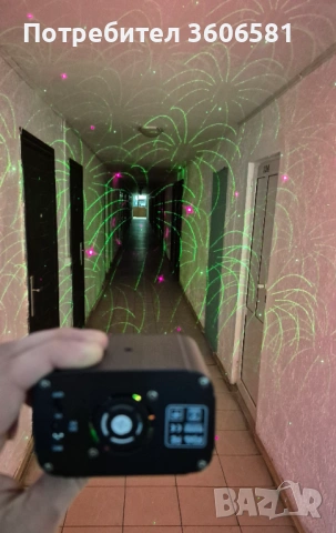 DJ Disco Laser за партита с вградена презареждаща се акумулаторна батерия и ефект според звука, снимка 5 - Друга електроника - 48420593