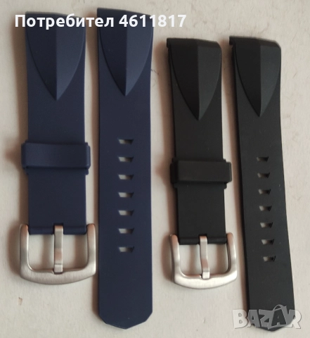 Силиконова каишка за Corum, снимка 5 - Каишки за часовници - 52077867