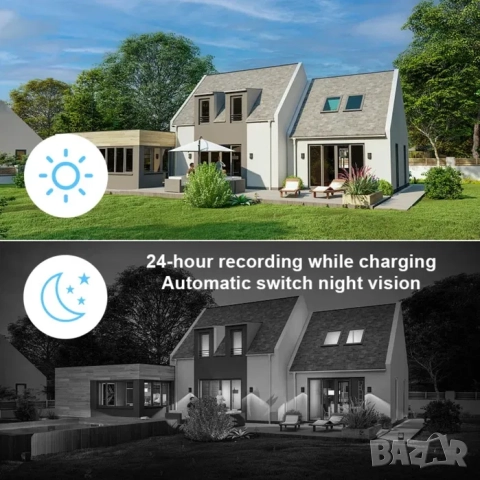 Мини Камера за наблюдение, Full HD 1080P, нощно виждане, снимка 6 - HD камери - 52164140