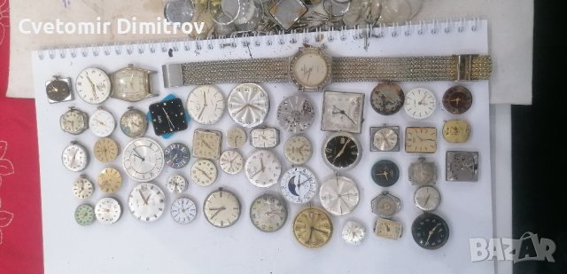 ретро стари позлатени часовници-машини, снимка 5 - Антикварни и старинни предмети - 43947702