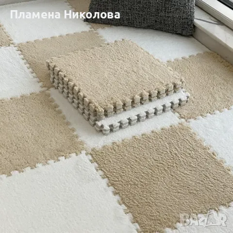 🧩 Мек килим пъзел от 10 части – Перфектен за всяко пространство 🧩, снимка 5 - Килими - 48827955