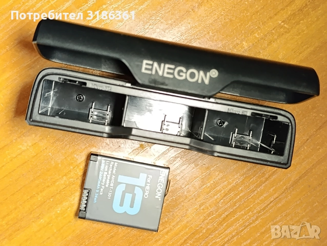 тройно зарядно за батерии за Hero 13 camera Sony, снимка 3 - Батерии, зарядни - 52678704