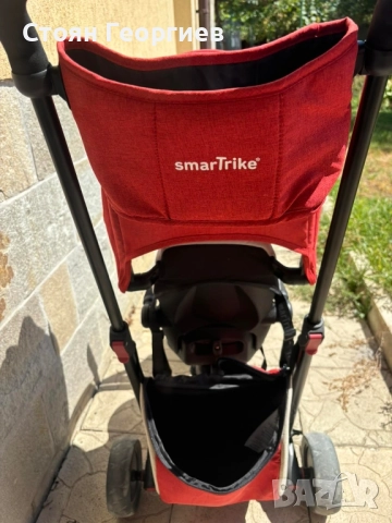 Триколка smart trike. Сгъваемата детска триколка STR5 6-в-1 е напълно сгъваема триколка за бебета, снимка 4 - Детски велосипеди, триколки и коли - 52567137