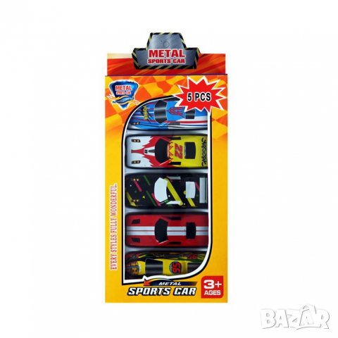 5 броя метални колички, снимка 1