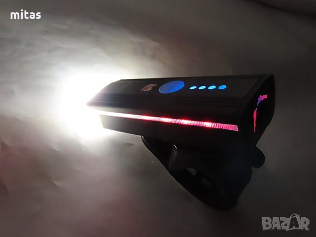 LED светлина за велосипед с електронен звънец Soldier, 300Lum, Метална, снимка 7 - Аксесоари за велосипеди - 28253859