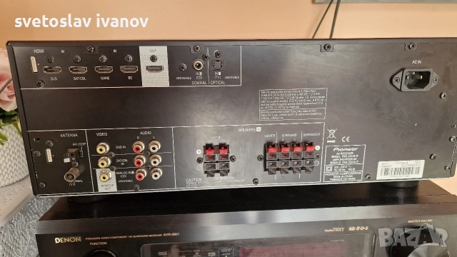 Ресийвър Pioneer vsx-324, снимка 3 - Ресийвъри, усилватели, смесителни пултове - 52944519