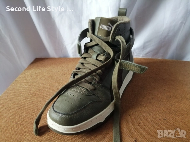 № 38 Puma мъжки кецове естествена кожа, снимка 15 - Кецове - 53355667