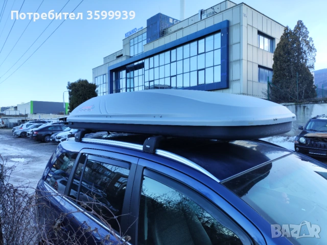 Автобокс, куфар, кутия, багажник за автомобил Jatbag classic 1000