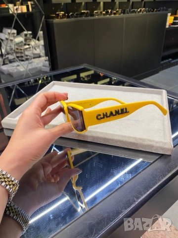 очила с черен обикновен калъф и ув защита chanel, снимка 9 - Слънчеви и диоптрични очила - 51450579