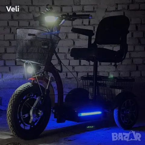 Нов модел електрическа триколка Falcon H1 2025 год., снимка 7 - Мотоциклети и мототехника - 48724457