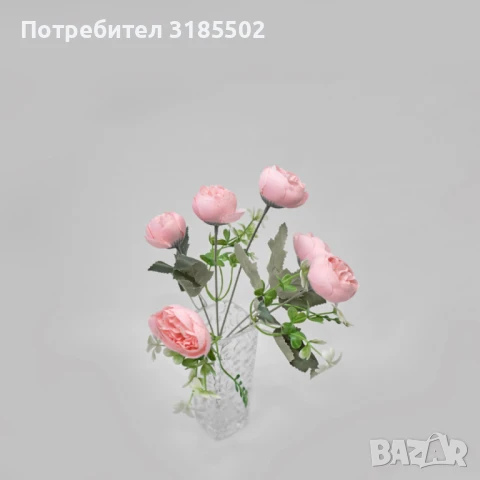 Изкуствени аранжировки с божури, снимка 7 - Изкуствени цветя - 51227771