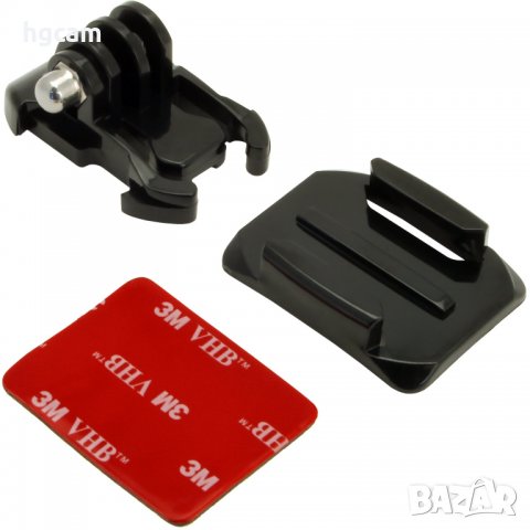 Стойка за каска за GoPro с двойнозалепваща лепенка, снимка 7 - Камери - 10523237